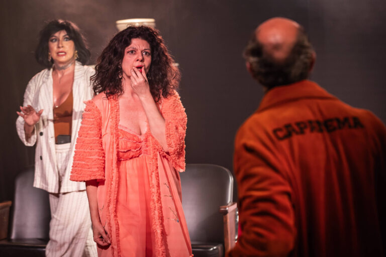 A atriz Gilda Nomacce e sua jornada na peça 'A Palma'