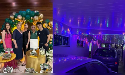 Pai ilumina casa com 3 mil luzes de Natal em Apucarana