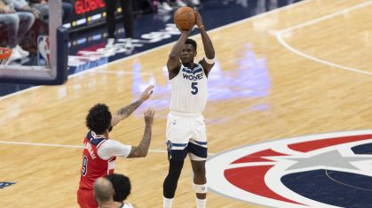Marca histórica de Anthony Edwards na NBA é alcançada com 35 pontos