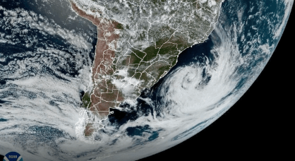 Ciclone no Sul do Brasil: imagens da Nasa revelam sua dimensão