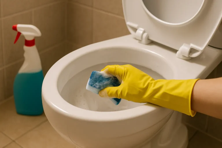 Menos é mais: o impacto do uso excessivo de produtos na limpeza do banheiro