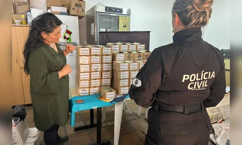 Polícia doa cetamina apreendida para tratamento de animais no Zoológico do PR