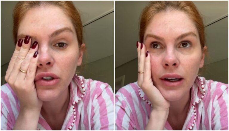 Bárbara Evans se desespera ao saber de acidente doméstico da filha