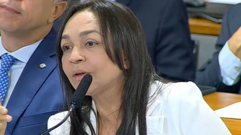 Eliziane critica regra da CPI do INSS e fala em censura à imprensa