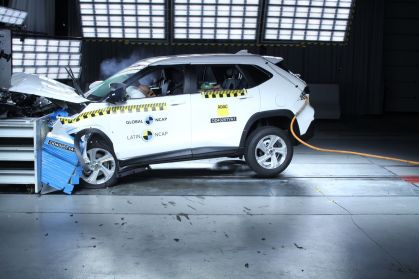 Resultado decepcionante: Toyota Yaris Cross e suas duas estrelas no Latin NCAP