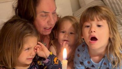 Confusão entre filhas de Virginia durante aniversário da avó gera risadas