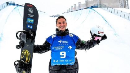 Brasil brilha na Copa do Mundo de Snowboard com Pat Burgener