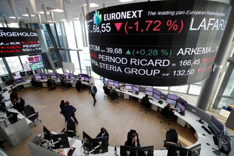 Bolsas da Europa caem com incerteza política na França e demissão no Fed