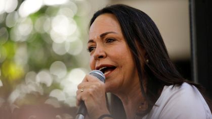 Maria Corina indica que governo Maduro está em seus últimos dias