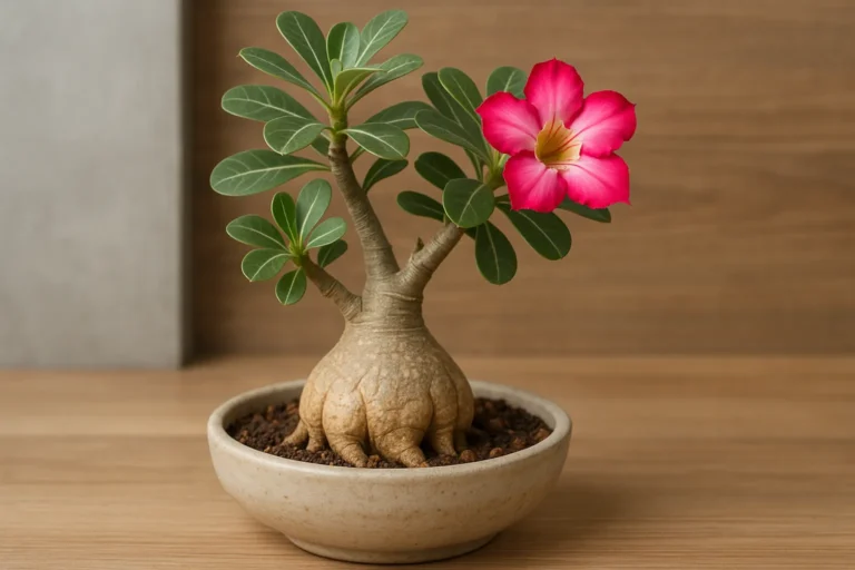 Incorporando a rosa-do-deserto na decoração de forma criativa