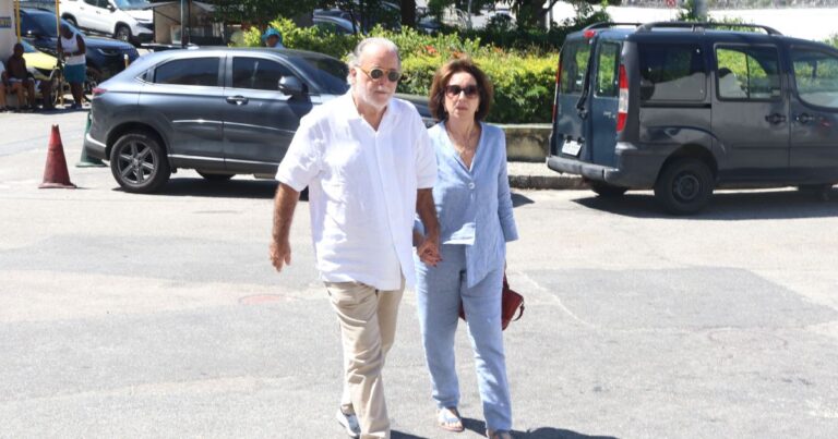 Manoel Carlos recebe despedida de celebridades no Rio