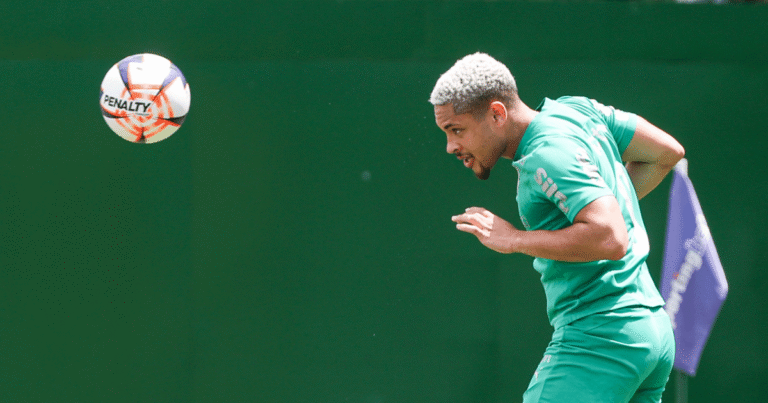 Palmeiras atualiza lesão de Vitor Roque antes de clássico com Santos