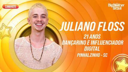 Juliano Floss conquista o BBB 26 como dançarino e influenciador