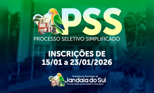 Processo seletivo simplificado em Jandaia do Sul oferta mais de 40 vagas temporárias