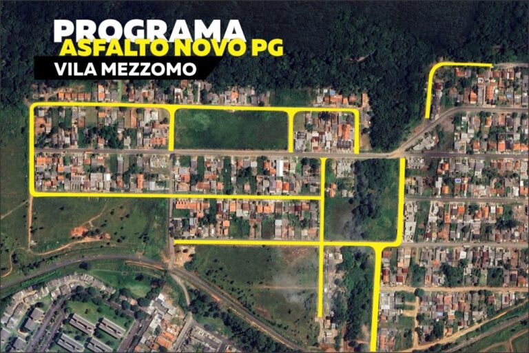 Vila Mezzomo inicia pavimentação de 12 ruas em grande investimento