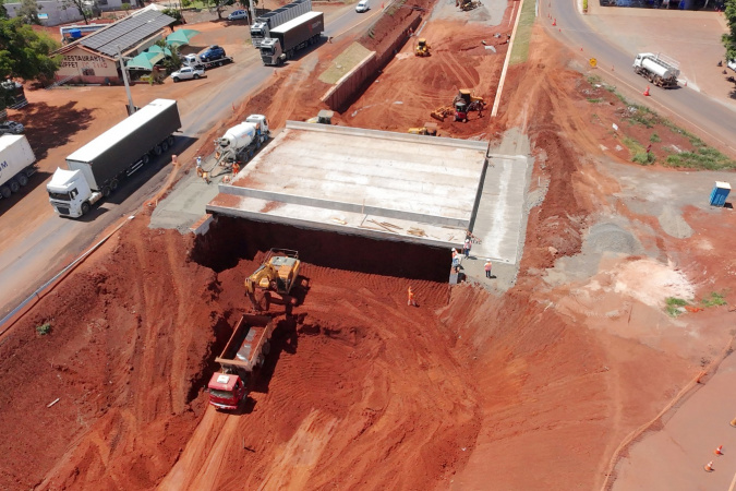 Viaduto de Lerroville na PR-445 avança para fase final em fevereiro