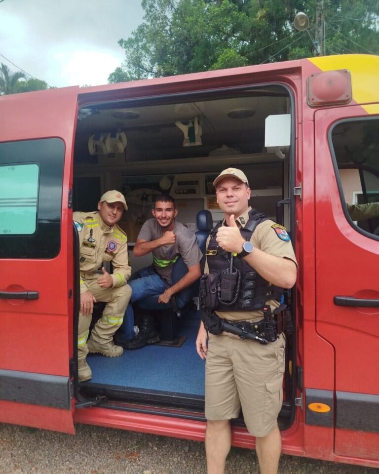 Reencontro emocionante do sobrevivente do Pico Paraná na TV
