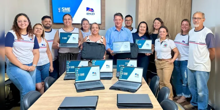 Prefeitura de Sengés investe R$ 275 mil em tecnologia para modernizar escolas municipais