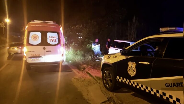 Perseguição da GCM termina em acidente e motorista ferido em Ponta Grossa