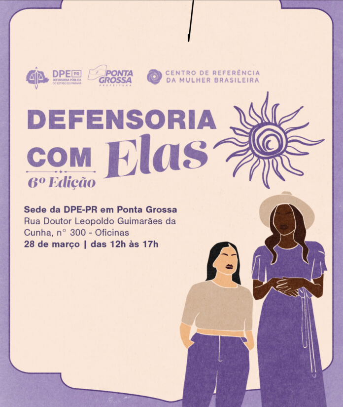 “Defensoria com Elas” oferece atendimento jurídico especializado para mulheres em Ponta Grossa