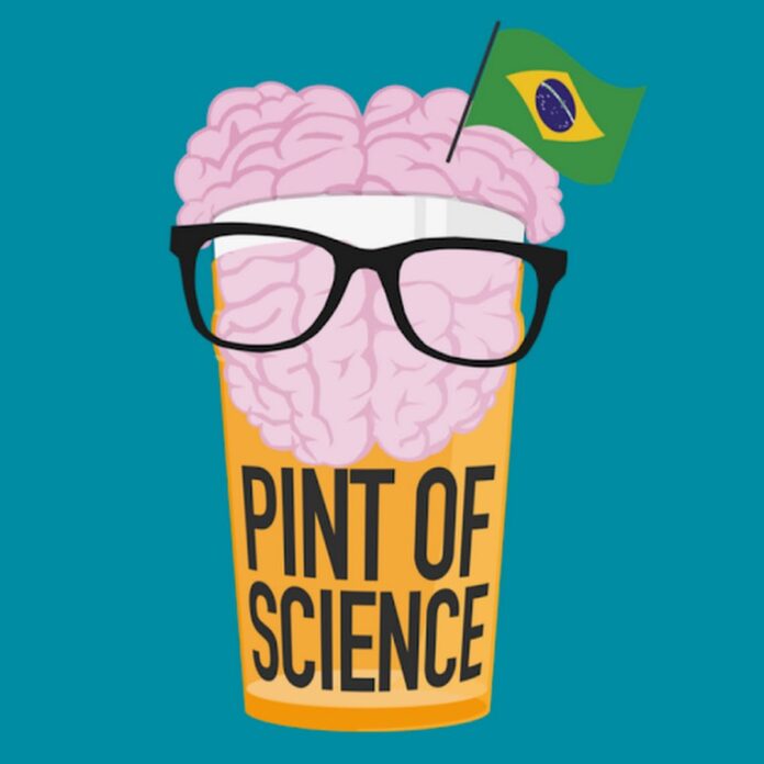 Pint of Science volta a Ponta Grossa nos dias 19, 20 e 21 de maio com entrada gratuita e debates sobre inteligência artificial, vícios, ciborgues e muito mais, em clima descontraído.
