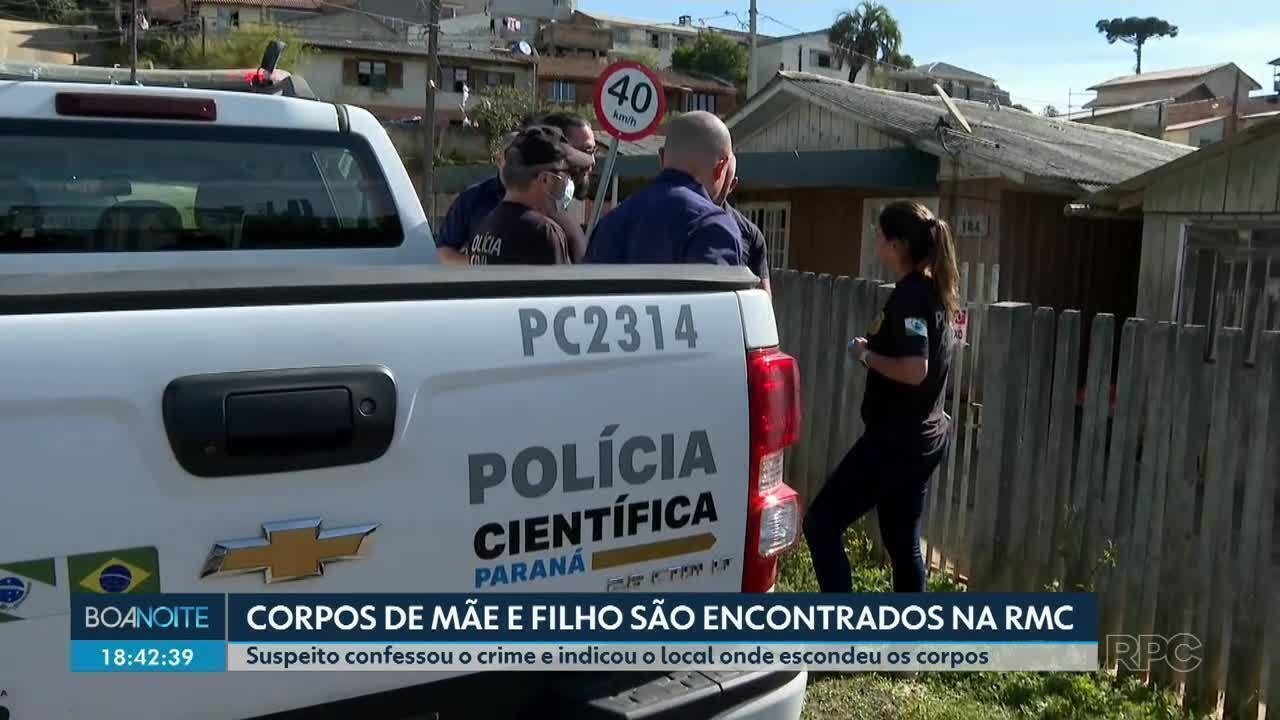 Homem confessa ter assassinado mãe e filho em Curitiba
