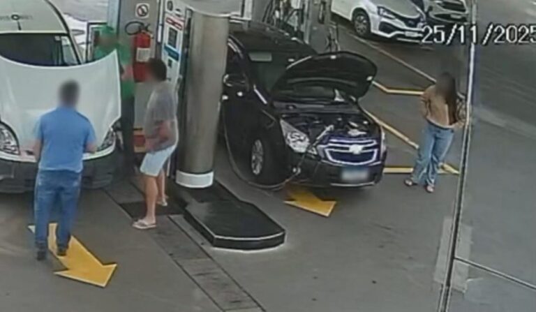 Motorista agride frentista em posto de combustíveis em Curitiba