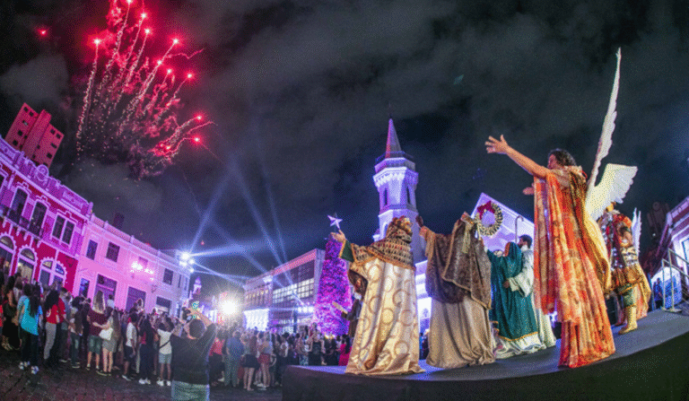 Natal de Curitiba 2025 traz atrações e espetáculos gratuitos