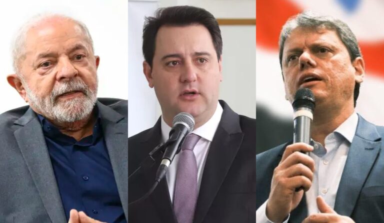 Ratinho Jr lidera com menor rejeição entre presidenciáveis para 2026