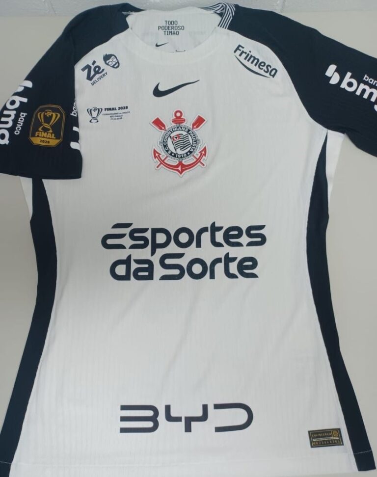 Corinthians e BYD firmam novo patrocínio para a final da Copa do Brasil