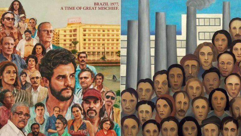 O Agente Secreto homenageia Tarsila do Amaral em cartaz