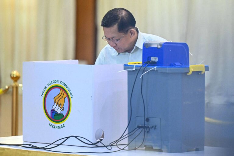 Eleições em Mianmar: alegações de legitimidade da junta militar