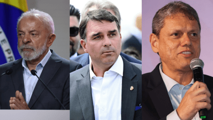Empate técnico: Lula, Flávio e Tarcísio nas pesquisas do RJ