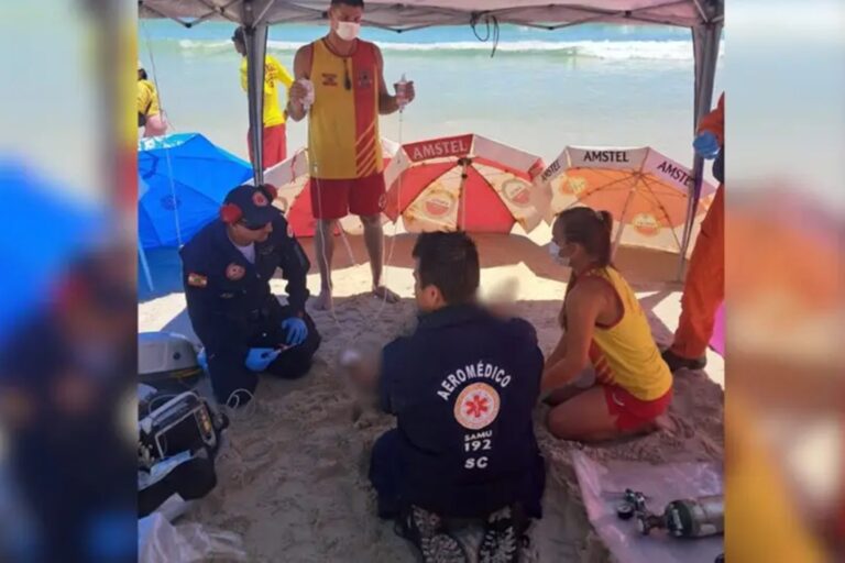 Tragédia no mar: surfista chinês morre em Florianópolis