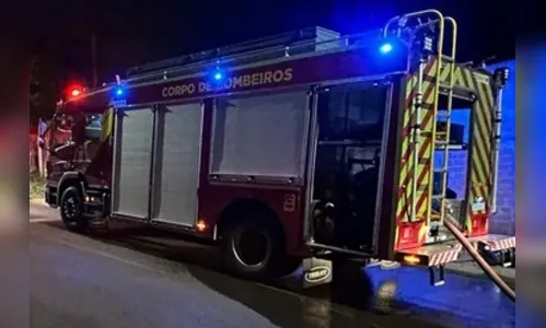 Incêndio em pensão no centro de Apucarana: resgate heroico
