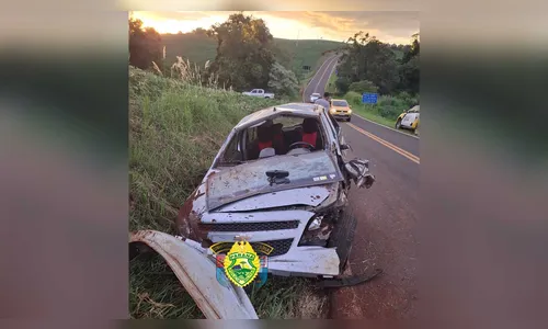 Arapuã: motociclista de 25 anos sofre acidente grave na PR-850