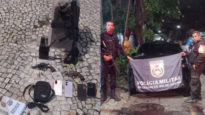 Confronto na zona Sul do Rio: cinco presos e um morto