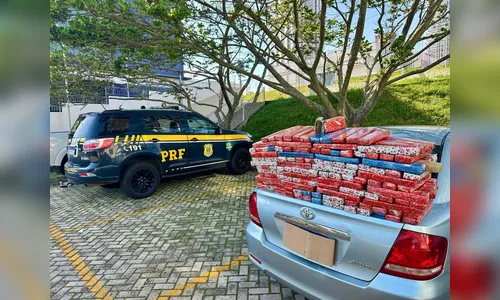 Apreensão de 132 quilos de maconha disfarçada de presente no PR