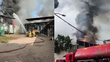 Incêndio em fábrica de sabão na Baixada Fluminense: saiba mais