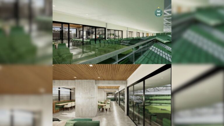 Coritiba apresenta novo projeto de camarotes no Couto Pereira