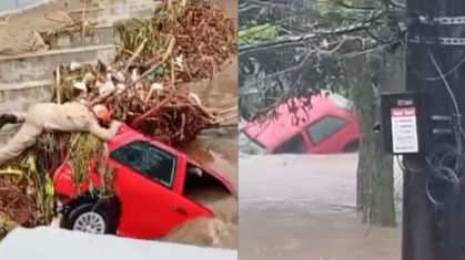 Desaparecimento de servidor em Petrópolis após chuvas intensas