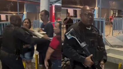 Policial é afastado após agredir mulher com cano de arma