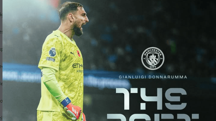 Donnarumma conquista prêmio de melhor goleiro em 2025