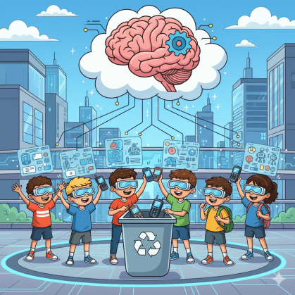 Educação em 2025: celular proibido e avanço da IA nas escolas
