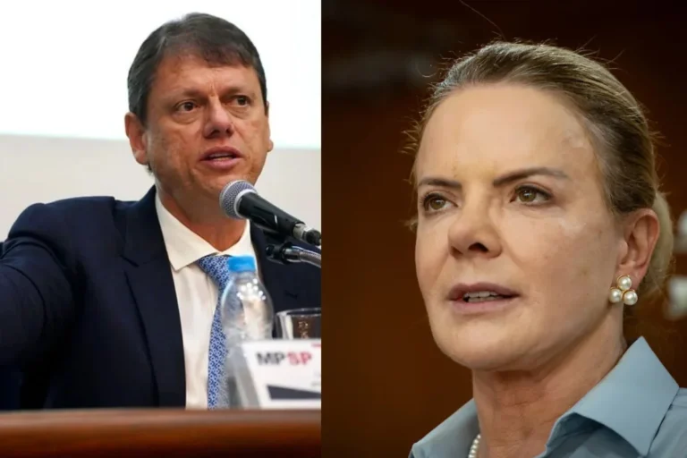 Gleisi Hoffmann critica Tarcísio sobre apagão em São Paulo