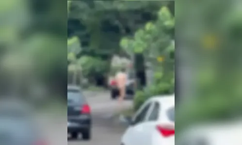 Fuga inusitada em Maringá: homem corre nu após flagrante de traição