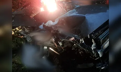 Acidente trágico em Ampére: mulher morre e familiares ficam feridos