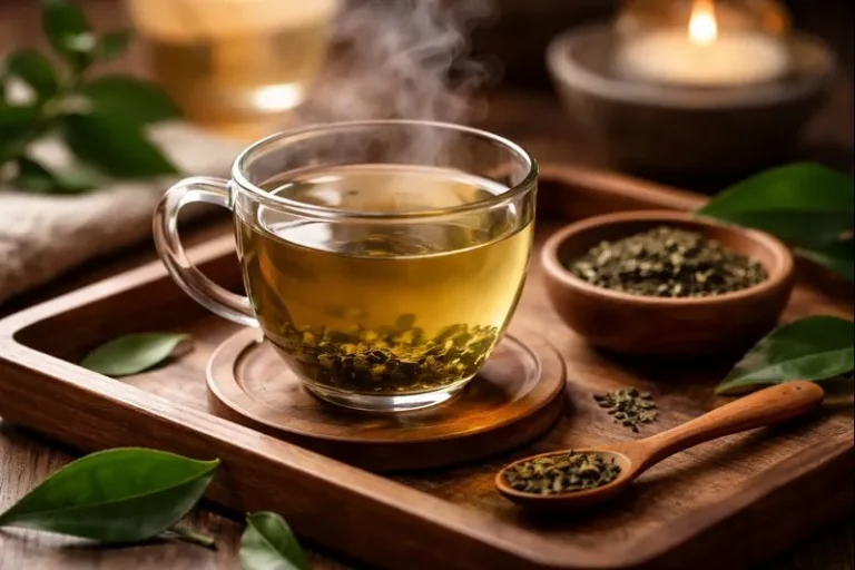 Chá-verde à noite: o segredo para uma pele radiante em semanas