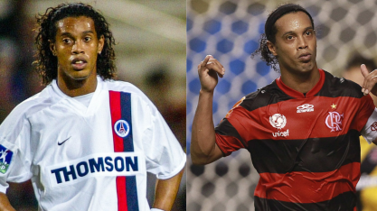 Jogadores que brilharam no Flamengo e PSG ao longo da história
