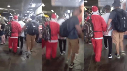 Policial disfarçado de Papai Noel captura foragido no RS